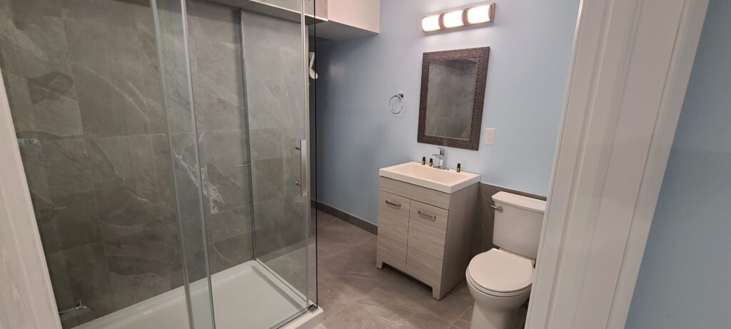 Basement Washroom