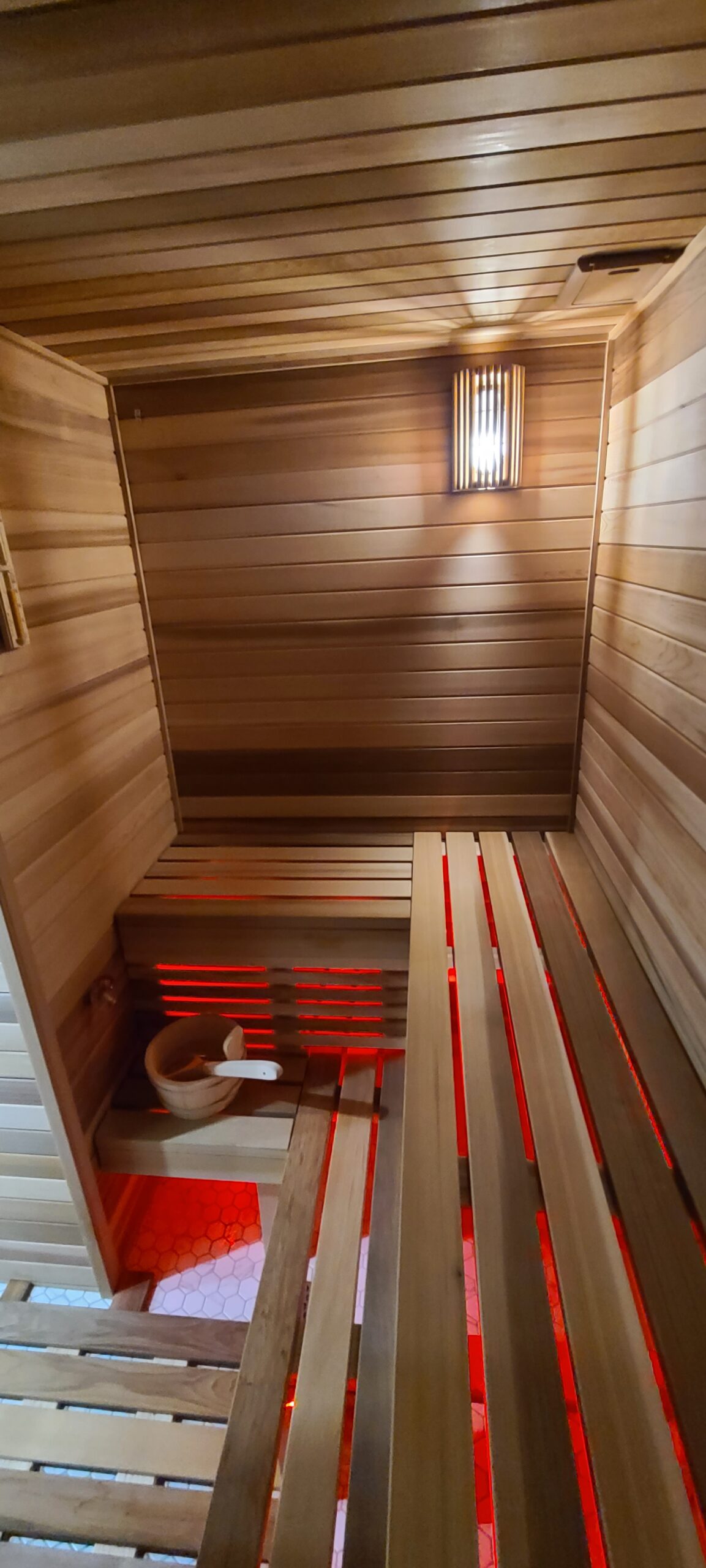 Custom Sauna In Basement