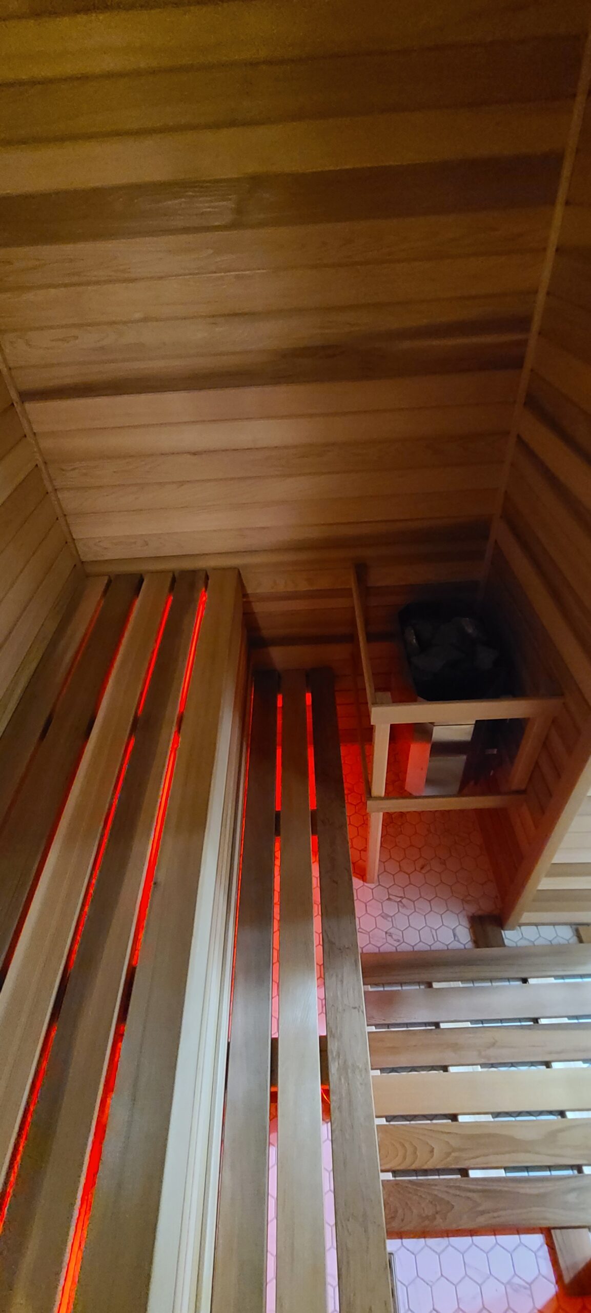 Custom Sauna In Basement