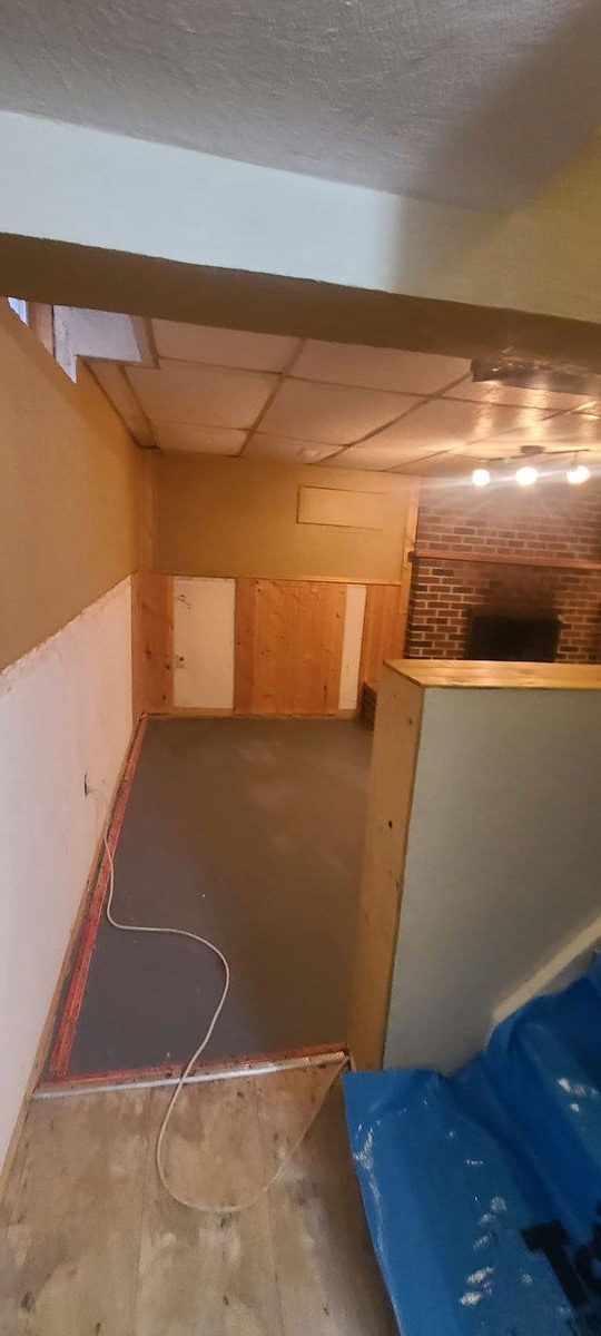 Newmarket Basement Renovation Before Pictures