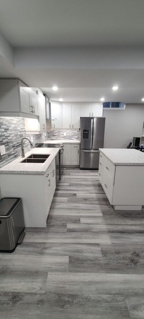 Holland Landing Basement Renovation