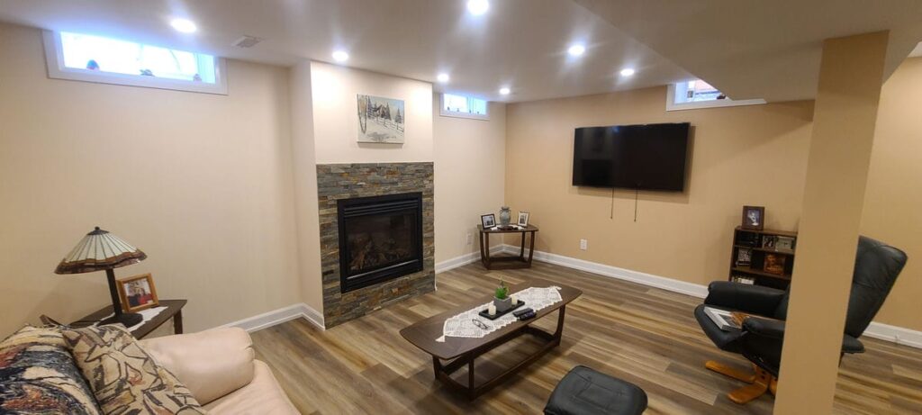 Small Newmarket Basement renovation