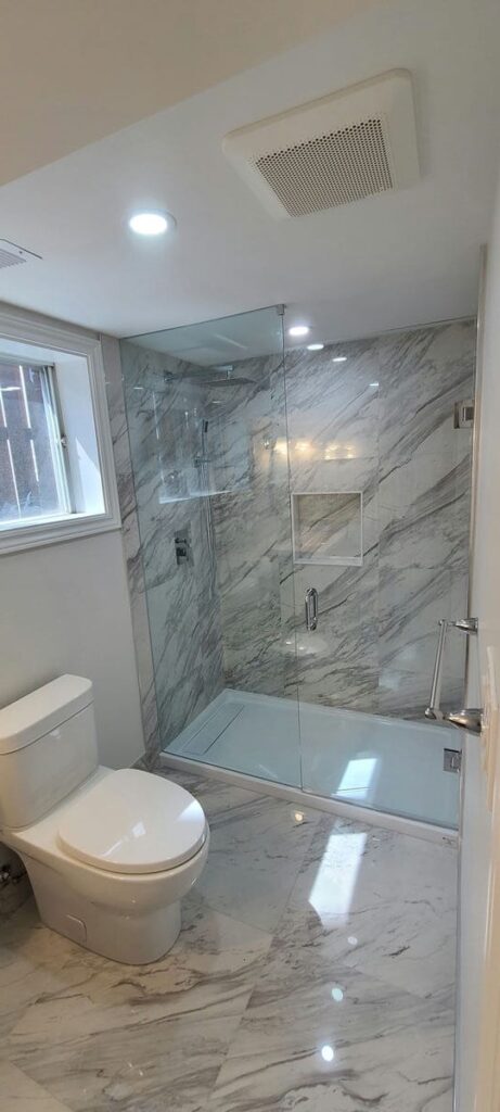 Basement washroom Holland Landing