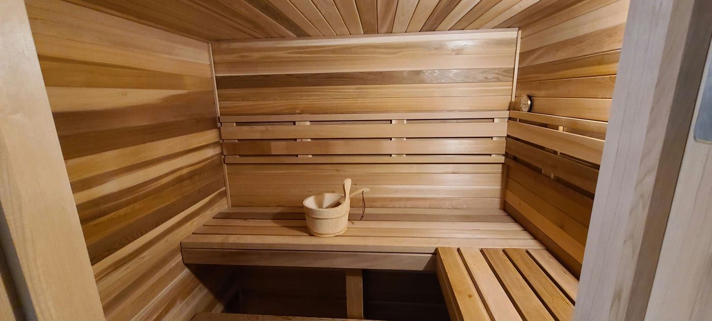 basement sauna renovation