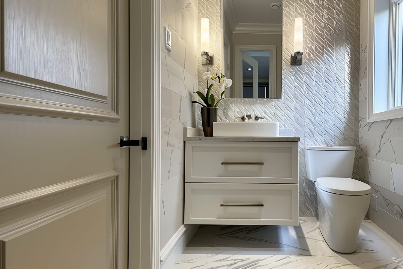 compact bathroom renovation richmond hill