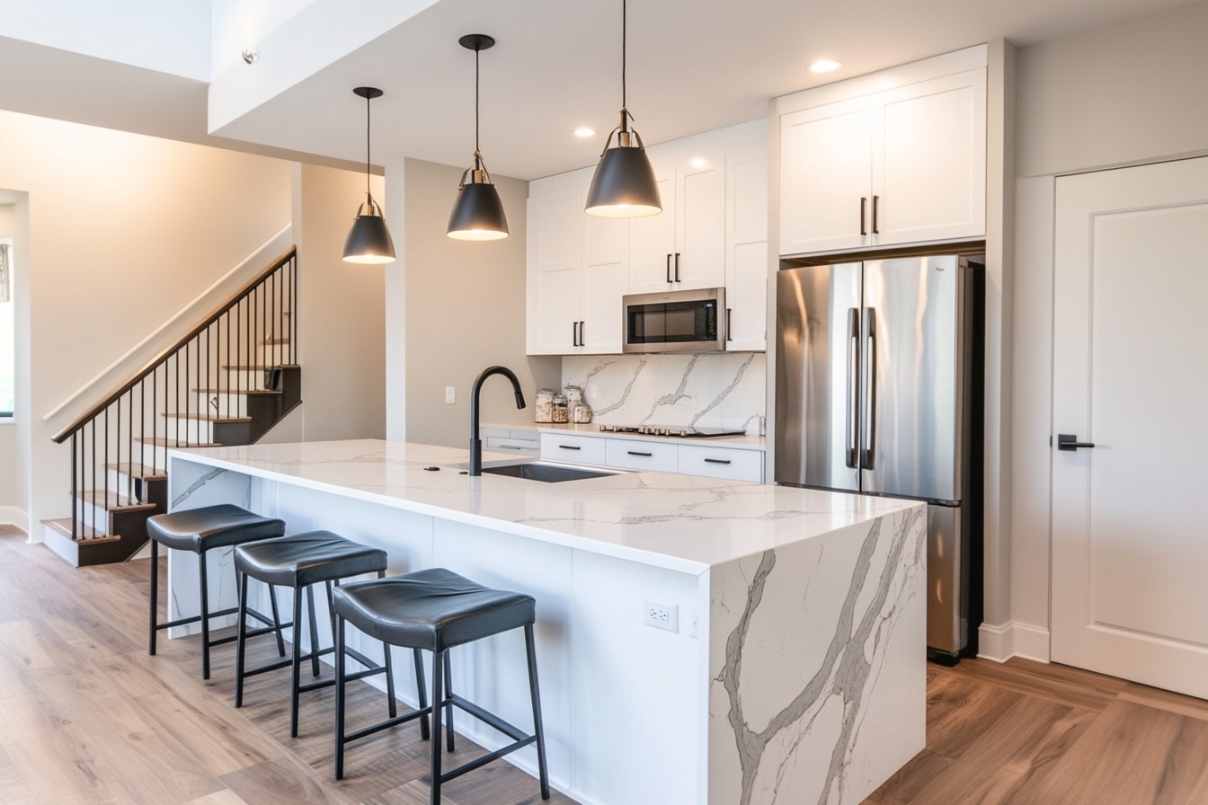 modern kitchen renovation bradford
