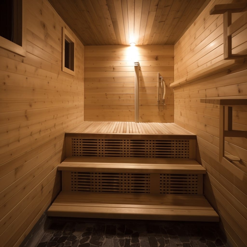 basement sauna renovation