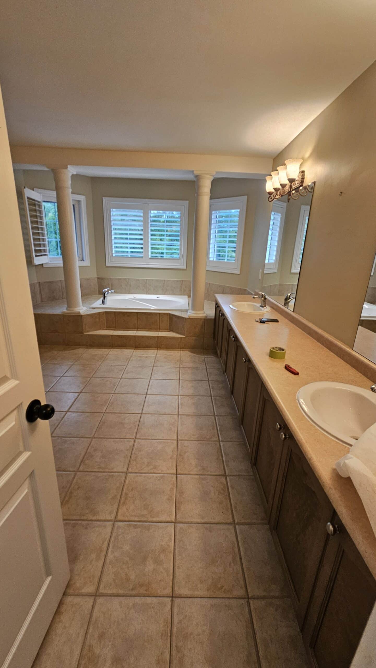 Richmond Hill Bathroom Renovation Before Pictures