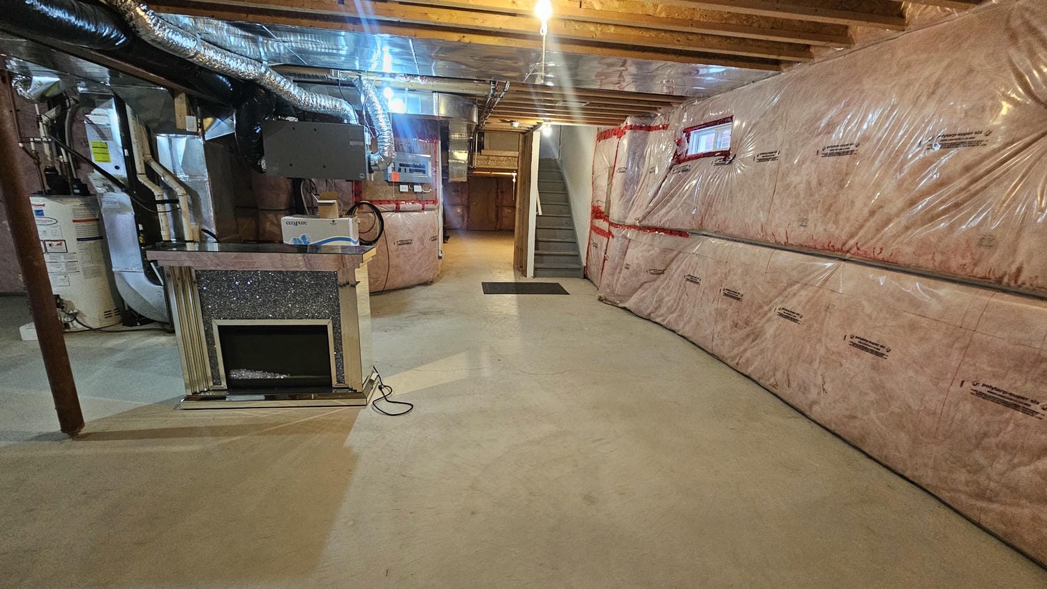 Newmarket Basement Renovation Before Pictures