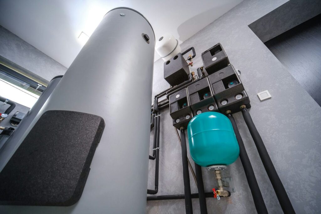 neat mechanical room
