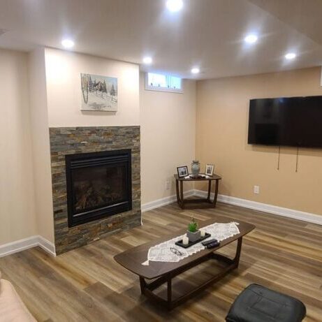 Small Newmarket Basement renovation