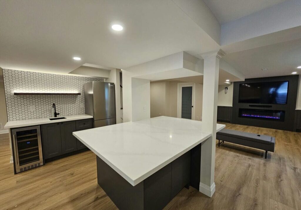 Basement Ikea Wet Bar