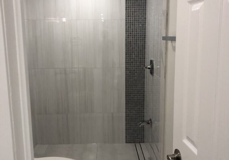 Custom Basement Washroom